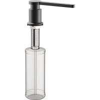 Дозатор для моющего средства врезной SDB-03-05/Black/300ml (KR5633)